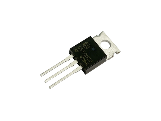 50200V CS50N20AP MOSFET กระแสสลับแรงไฟฟ้าความแรงสูง ความแรงต่ํา Ciss สําหรับแอพพลิเคชันแอดอปเตอร์และชาร์จ