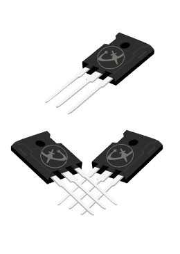 650V-1200V อินเวอร์เตอร์ IGBT 20KHz-60KHz สําหรับการใช้งานพลังงาน เครื่องปั่น