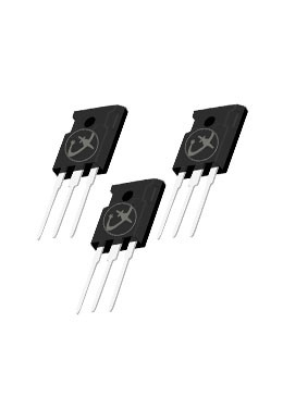 TO-247 ไฮ เพอเวอร์ IGBT 650V-1200V สําหรับการควบคุมมอเตอร์ AC DC