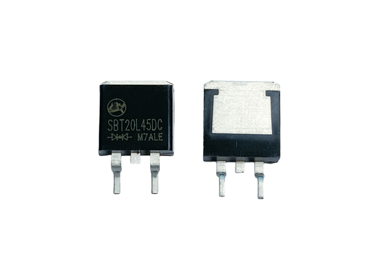 20A45V TO-263 SBT20L45DC ไดโอเดสป้องกัน Schottky ความดันต่ําไปข้างหน้า สําหรับการส่องแสง