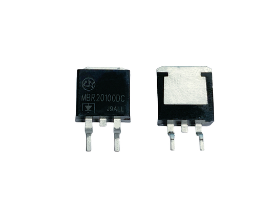 20A100V MBR20100DC Schottky Barrier Rectifier การสูญเสียพลังงานต่ําสําหรับตัวปรับ