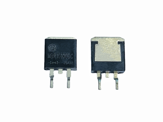 10A100V MBR10100DC TO-263 โดดป้องกัน Schottky สําหรับอุปกรณ์ปรับพลังงาน