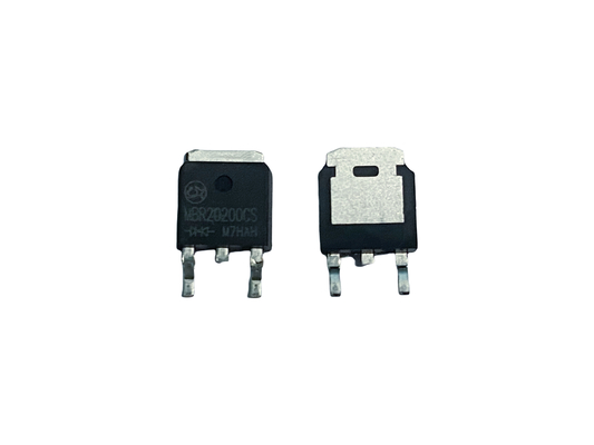 20A200V MBR20200CS TO-252 Schottky Barrier Diodes สําหรับเครื่องไฟฟ้าสวิตช์ความถี่สูง