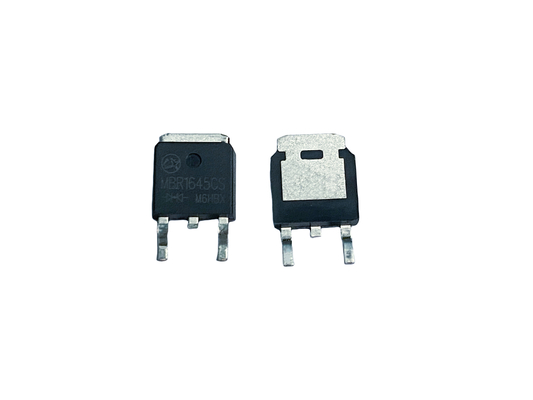 16A45V MBR1645CS Planner Schottky Diodes กับการสูญเสียพลังงานต่ํา TO-252