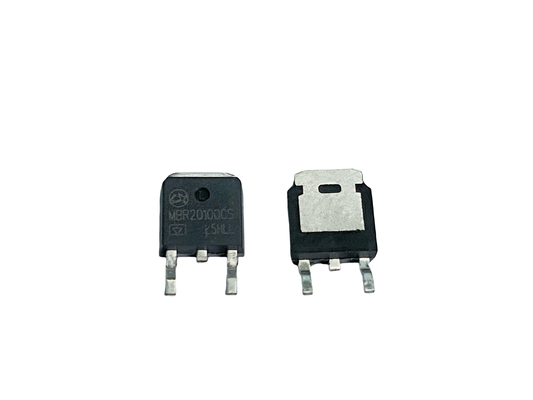 20A100V MBR20100CS วอลเตจต่ํา VF ต่อไป โช็อตคี้ ไดโอเดสป้องกัน TO-252