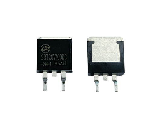 20A100V ปริมาณพื้นที่ต่ํา VF Schottky TO-263 SBT20V100DC สําหรับอุปกรณ์ปรับพลังงาน