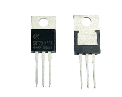 20A45V SBT20L45CT ไดโอเดส Schottky VF ต่ํา สําหรับปัสดุพลังงานสวิตช์โหมดขนาดเล็ก