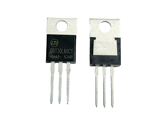 30A80V TO-220AB SBT30L80CT ความเร็วการสลับเร็ว VF ต่ํา Schottky