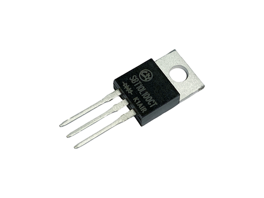 10A100V SBT10L100CT เวลาฟื้นฟูกลับต่ํา VF Schottky