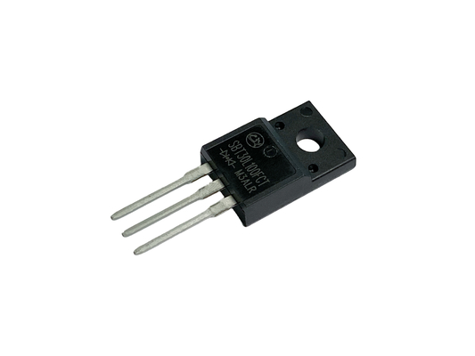 30A100V SBT30L100FCT ความเร็วการสลับอย่างรวดเร็ว ความเร็วต่ํา VF Schottky Diodes TO-220F