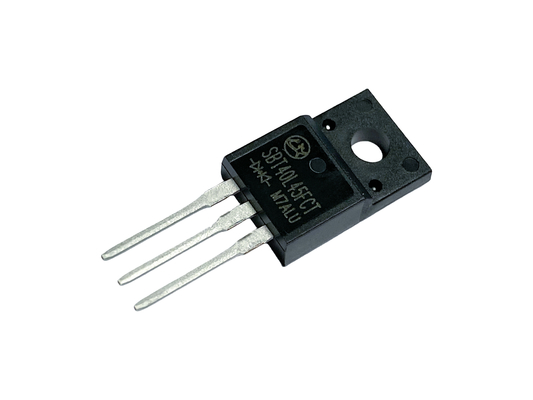 40A45V SBT40L45FCT ไดโอเดส Schottky VF ต่ําสําหรับเครื่องขับเคลื่อนมอเตอร์ TO-220F