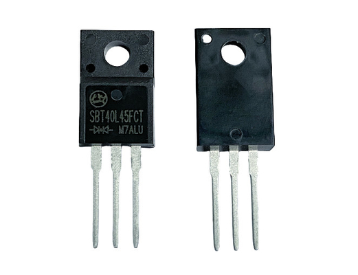 40A45V SBT40L45FCT ไดโอเดส Schottky VF ต่ําสําหรับเครื่องขับเคลื่อนมอเตอร์ TO-220F