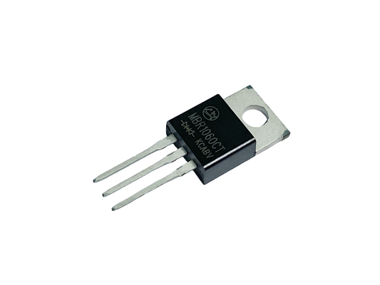 10A60V MBR1060CT วอลเตชั่นต่ําลงไปข้างหน้า โชตตกี้ ไดโอเดสอุปกรณ์ป้องกันสําหรับการแก้ไขแสง