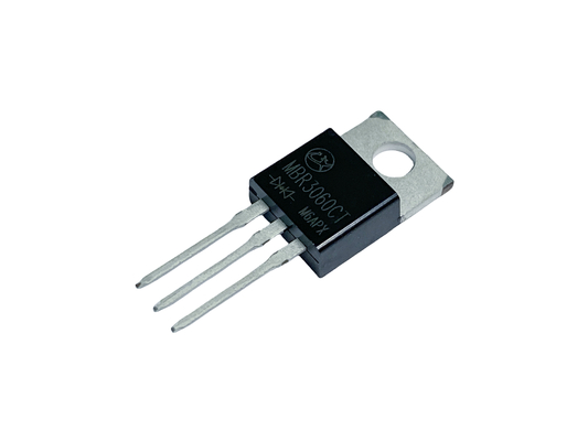 30A60V MBR3060CT ไดโอเดส Schottky VF ต่ํา สําหรับอิเล็กทรอนิกส์รถยนต์