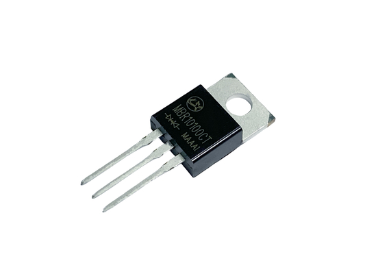 10A100V MBR10100CT ไดโอ้ดป้องกัน Schottky สําหรับความถี่วิทยุ
