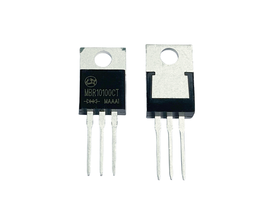 10A100V MBR10100CT ไดโอ้ดป้องกัน Schottky สําหรับความถี่วิทยุ