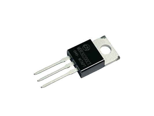 30A200V MBR30200CT ไดโอเดสป้องกัน Schottky ที่มีความรู้สึกต่ํากว่า TO-220AB