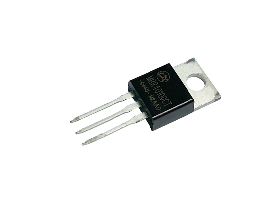 40A100V MBR40100CT Planner Schottky Barrier Diodes สําหรับเครื่องประกอบ DC/DC บนเครื่อง