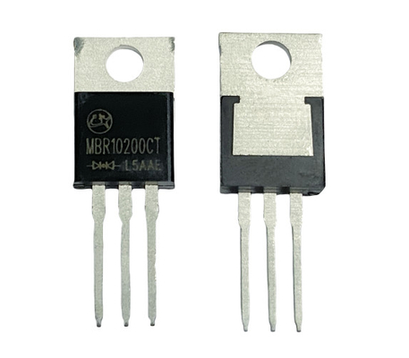 10A200V MBR10200CT ไดโอเดส Schottky ความเร็วการสลับเร็ว TO-220AB