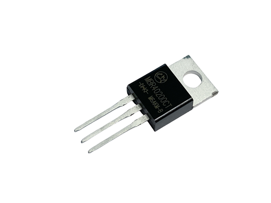 40A200V MBR40200CT ไดโอเดสป้องกัน Schottky ด้วยความดันด้านหน้าต่ํา