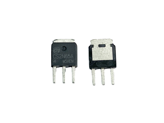 2A650V CS2N65A4 มอสเฟตความเร็วการสลับสูง เพื่อผลงานการสลับที่รวดเร็วและมั่นคง