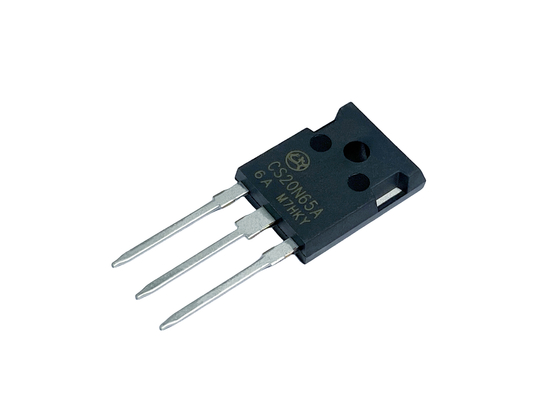 20A650V CS20N65A6 N Channel MOSFET ความดันสูง 100% การทดสอบหินตก