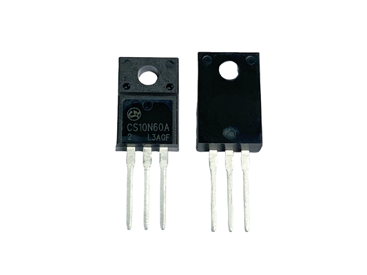 10A600V CS10N60A2 TO-220F Low ON Resistance Motor Control โมสเฟตแรงดันสูง สําหรับอุตสาหกรรม