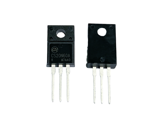 20A600V CS20N60A8 MOSFET ความดันสูงประเภท N สําหรับหน่วยไฟฟ้า