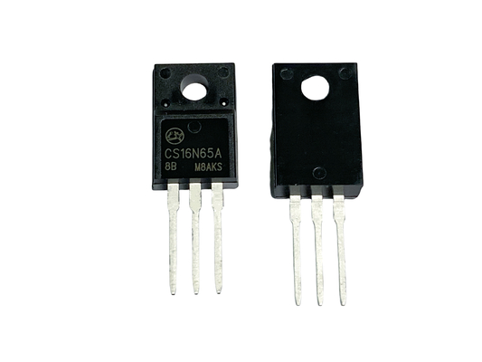 16A650V CS16N65A8 MOSFET ความดันสูง ด้วยการชาร์จประตูต่ํา TO-220F