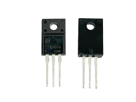 16A600V CS16N60A8 โมสเฟตความดันสูง สําหรับสวิทช์ไฟฟ้าวงจรของอุปกรณ์ปรับและชาร์จ