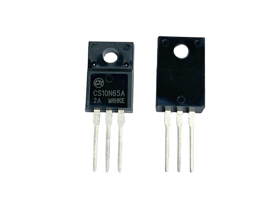 10A650V N-Channel HV MOSFET CS10N65A2 TO-220F สําหรับเครื่องชาร์จพลังงาน