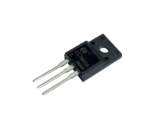 7A600V ความแรงดันการแยกสูง Mosfet CS7N60A2 ถึง-220F ด้วย Ciss ต่ํา
