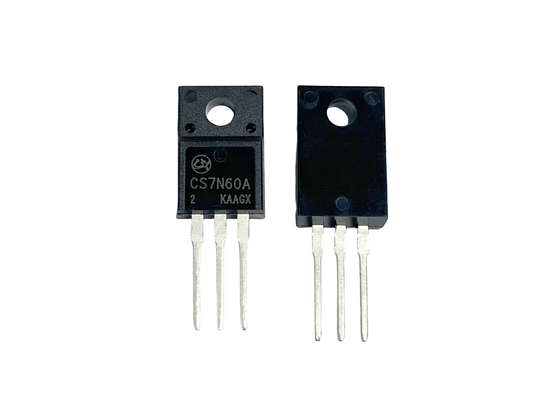 7A600V ความแรงดันการแยกสูง Mosfet CS7N60A2 ถึง-220F ด้วย Ciss ต่ํา
