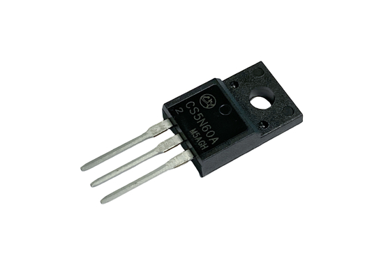 5A600V CS5N60A2 Mosfet ความเร็วการสลับสูง สําหรับเครื่องพลังงานสวิตช์โหมด