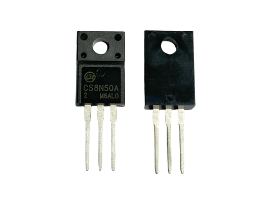 8A500V CS8N50A2 TO-220F MOSFET ความดันสูง สําหรับวงจรสลับพลังงาน