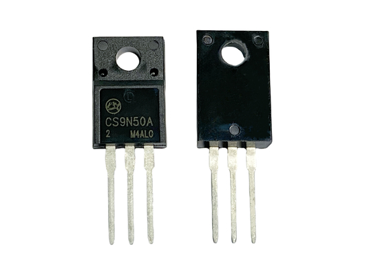 9A500V CS9N50A2 TO-220F โมสเฟตความแรงสูง N Channel Power Transistors