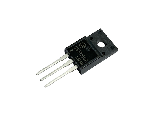 5A500V CS5N50A2 MOSFET ความดันสูง 100% Avalanche ทดสอบช่อง N สําหรับการใช้งานความดันสูง