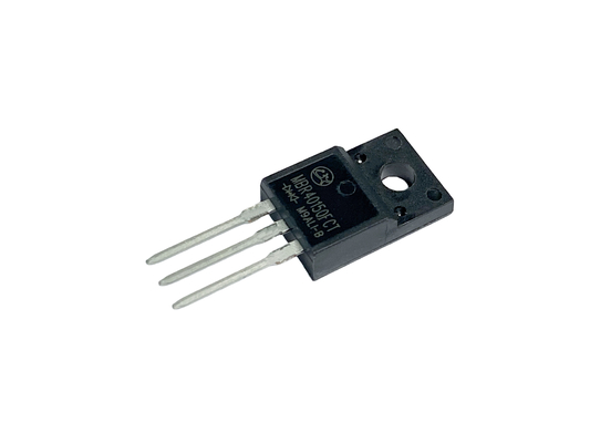 40A150V Schottky Diodes การลดความกระชับกําลังด้านหน้าต่ําสําหรับผลงานที่ดีที่สุด MBR40150FCT