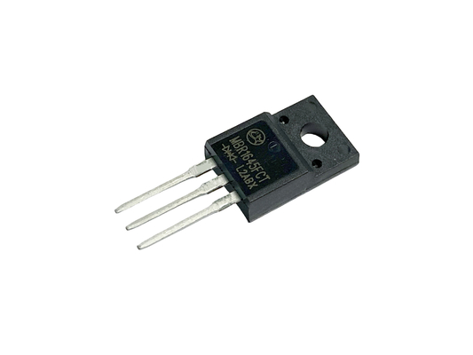 16A450V ไฟฟ้าสลับความถี่สูง ไดโอเดสป้องกัน Schottky สําหรับเครื่องแปลง DC/DC MBR1645FCT