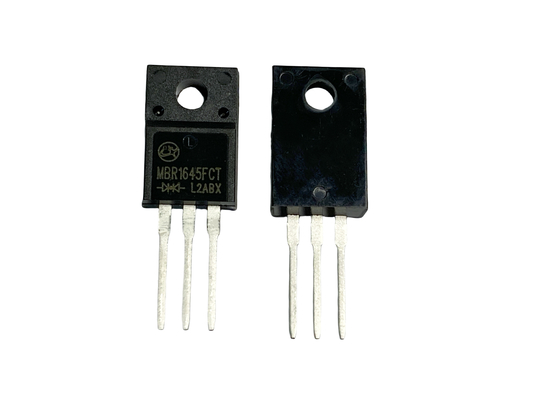 16A450V ไฟฟ้าสลับความถี่สูง ไดโอเดสป้องกัน Schottky สําหรับเครื่องแปลง DC/DC MBR1645FCT