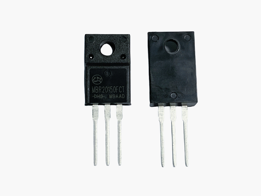 20A150V Planner Schottky Barrier Diodes สําหรับการแปลง AC เป็น DC MBR20150FCT