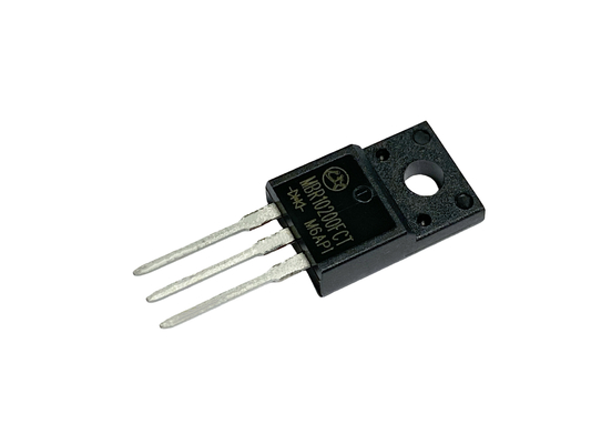 10A 200V VF ต่ํา ปรับความชุ่มชื่นสูง ปัจจุบันกลับ Schottky Diodes MBR10200FCT