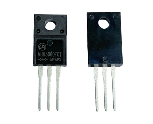 30A 60V Schottky Barrier Diodes Circuits rectifier สําหรับการแปลง AC เป็น DC MBR3060FCT