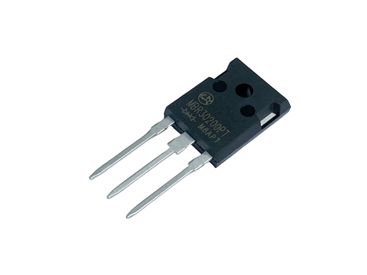 30A 200V MBR30200PT โฟลเตจด้านหน้า โลวเตจ VF Schottky Barrier Diodes สําหรับประสิทธิภาพการส่องแสง