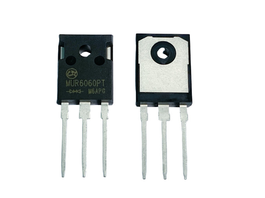 60A600V ไดโอเดสสลับความเร็วสูงที่มีกระแสรั่วน้อย MUR6060PT