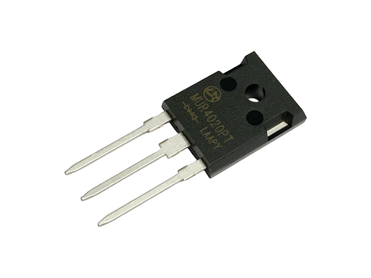 40A200V MUR4020PT เครื่องแก้ไขการฟื้นฟูเร็ว ไดโอเดสกระแสไฟฟ้าสูง TO-247
