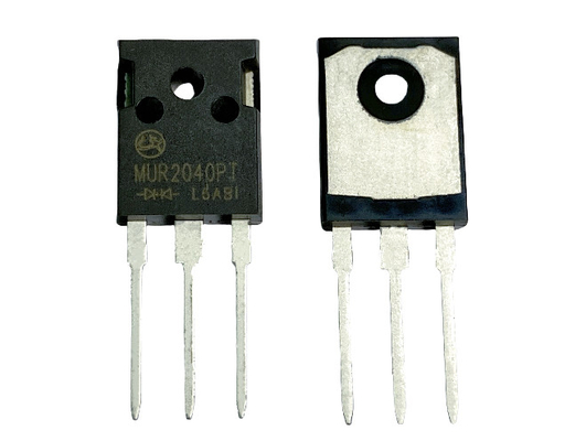 20A400V MUR2040PT TO-247 ความน่าเชื่อถือ ไดโอเดสการฟื้นฟูที่รวดเร็ว วงจรความถี่สูงสุด
