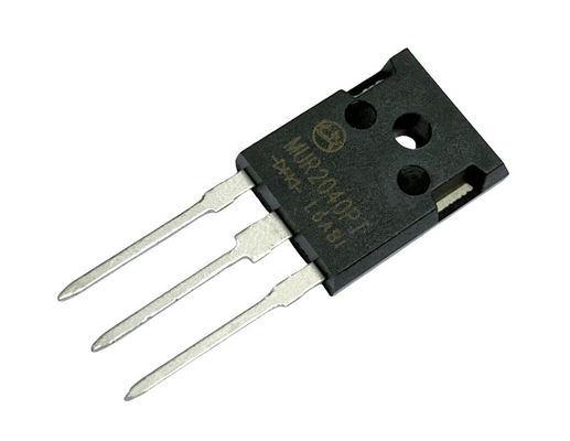 20A400V MUR2040PT TO-247 ความน่าเชื่อถือ ไดโอเดสการฟื้นฟูที่รวดเร็ว วงจรความถี่สูงสุด