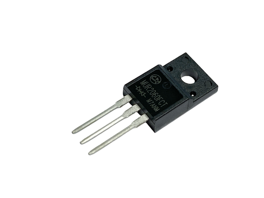 ไดโอเดสรับการฟื้นฟูความแรงกระแทก 20A 600V สําหรับแสงสว่าง MUR2060FCT