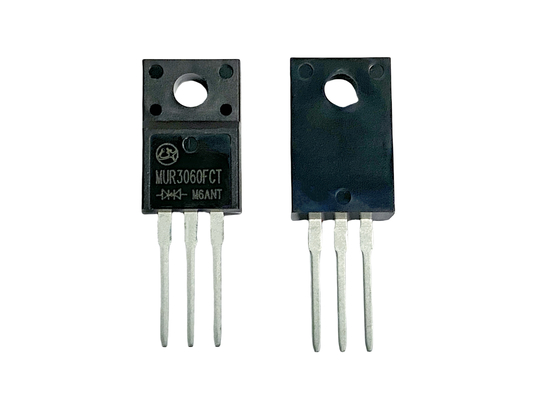 30A600V ไดโอเดสการฟื้นฟูเร็วความน่าเชื่อถือสูง สําหรับการปรับ MUR3060FCT